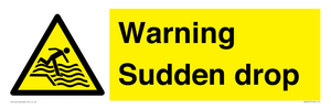 Warning Sudden drop